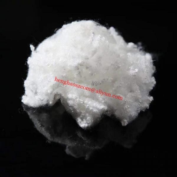 Quality 7Dx64mm Hollow Conjugated Siliconized Polyester Fiber For Filling Beddings And Furniture for sale