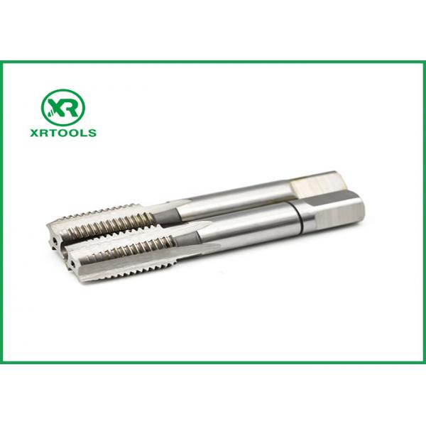 Quality High Tolerance Straight Flute Tap , HSS - M2 Two Flute Taps Hand Thread Type for sale