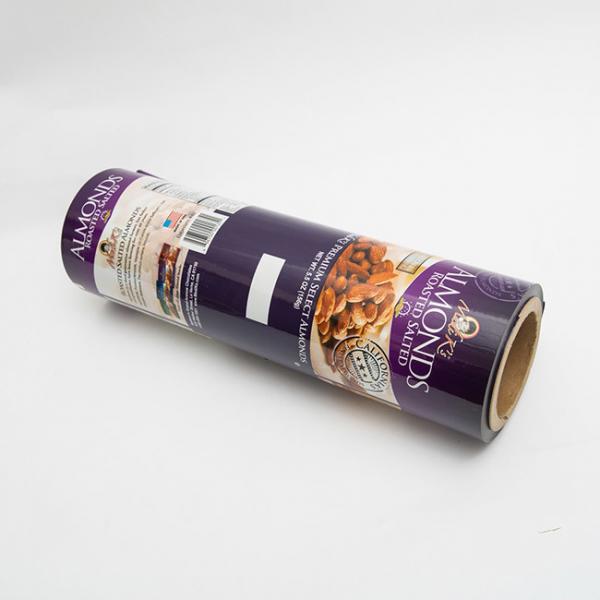 Quality 5.5oz Almond Composite Films For Food Packaging Plastic Shrink Wrap Roll for sale