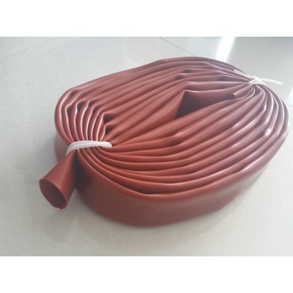 Quality Red Silicone Sleeve Silicone Tube Extrusion For Corona Roller Maximum 2m length for sale