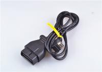 China Ul Approved Obd2 Connector Cable Over Molded Coiled Data Communication Cable factory