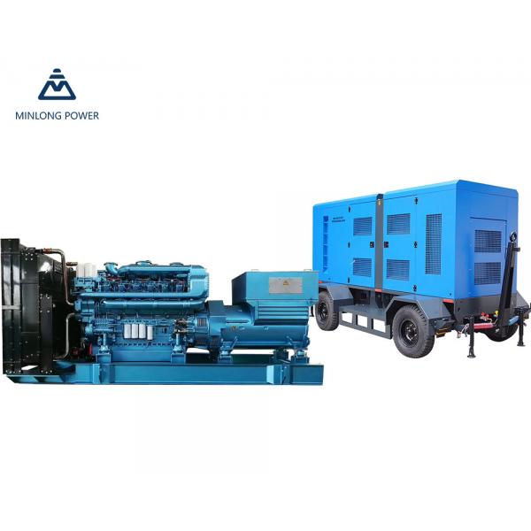 Quality 1500rpm Baudouin Engine 500kw Natural Gas Power Generator 12m26D605e300ng for sale