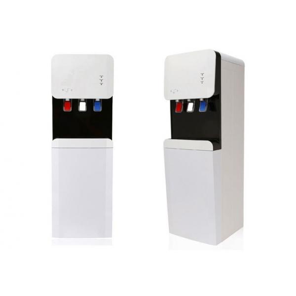 Quality Hot Warm Cold Standing  Water Dispenser Alone Bottled 105L R134a Compressor Cooling for sale