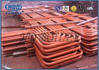 China Red Carbon Steel Superheater And Reheater Energy Saving For Power Boilers and Industrial Boilers factory