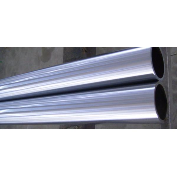 Quality Ground Polished Chrome Plated Hollow Steel Pipe Bar , Cold Drawn for sale