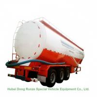 China Tri Axle Steel Tank Semi Trailer For Dry Bulk Cement Delivery 80Ton 65000L factory