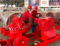 China Ductile Cast Iron UL FM Approved Fire Pumps Set 115PSI / 81m For School / Hospital factory