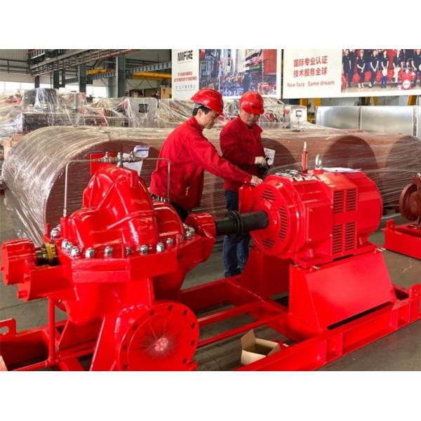 Quality Ductile Cast Iron UL FM Approved Fire Pumps Set 115PSI / 81m For School / Hospital for sale