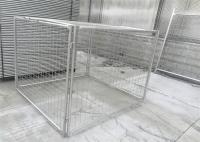 China Galvanized Steel Wire Mesh Rubbish Cage construction site factory