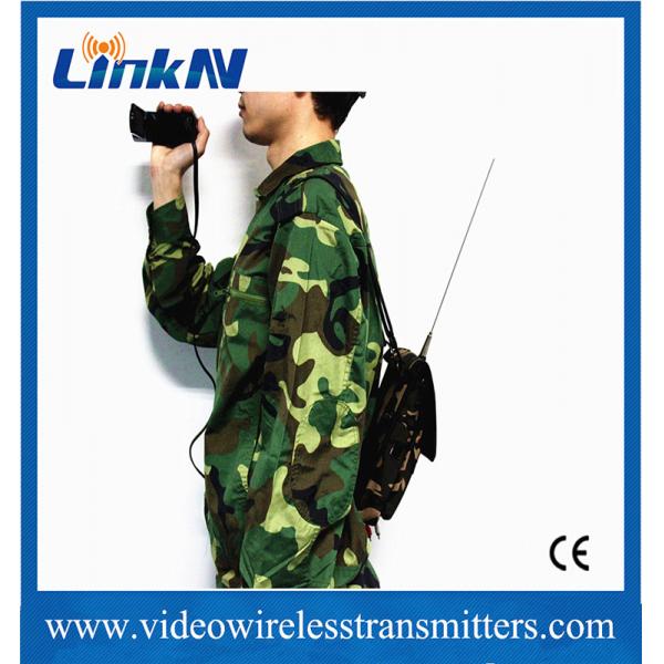 Quality Military FHD Video Transmitter COFDM Modulation High Security AES256 Encryption Low Delay for sale