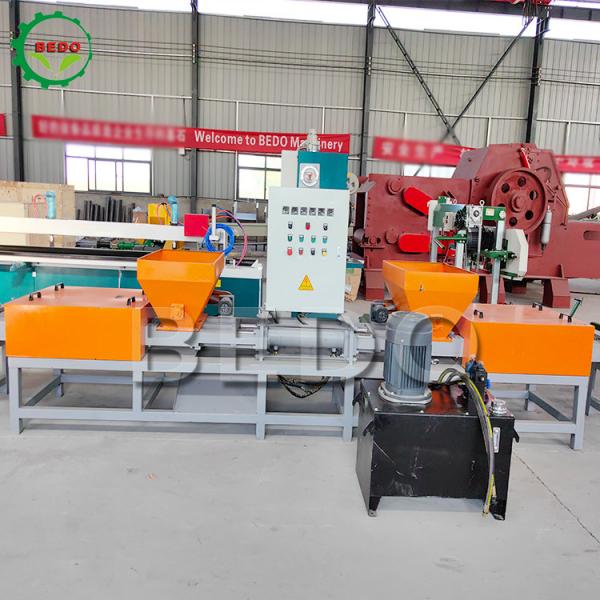 Quality Hydraulic Press Wood Sawdust Block Pallet Machine For European Pallet for sale