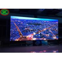China HD display Stage P3.91 P4.81 Video Wall Screens Background Flat LED Window 500*500mm Cabinets factory