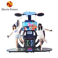 China Music Training Simulator Arcade Machine Interactive Full Motion Flight VR Music Dance Game factory