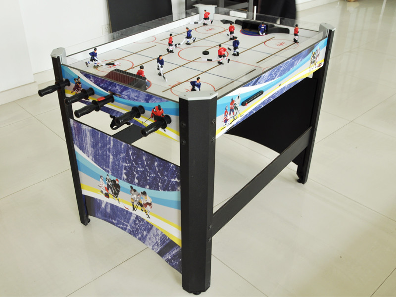 Electronic Scoring Rod Hockey Table Mdf Color Graphics Wooden
