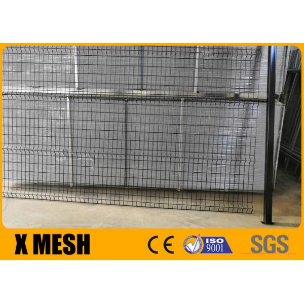 Quality RAL 9005 Rigid Mesh Fencing Dupont Powder Coated 25 Years Life for sale