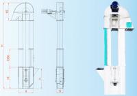 China TDTG Series Quick Speed Vertical Bucket Elevator For Rice Mill Long Working Life factory