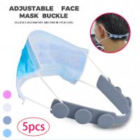 China Mask ear strap hook Third Gear Adjustable Anti-Slip Mask Ear Grips Extension Hook connection Ear Protector Bandage factory
