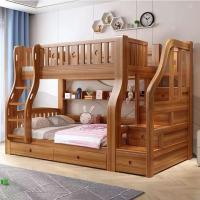 China Lovely Children Wood Double Bunk Bed for sale