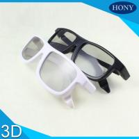 China Cinema Reald Volfoni System Use Circular Polarized 3D Glasses Black Blue White Frame factory