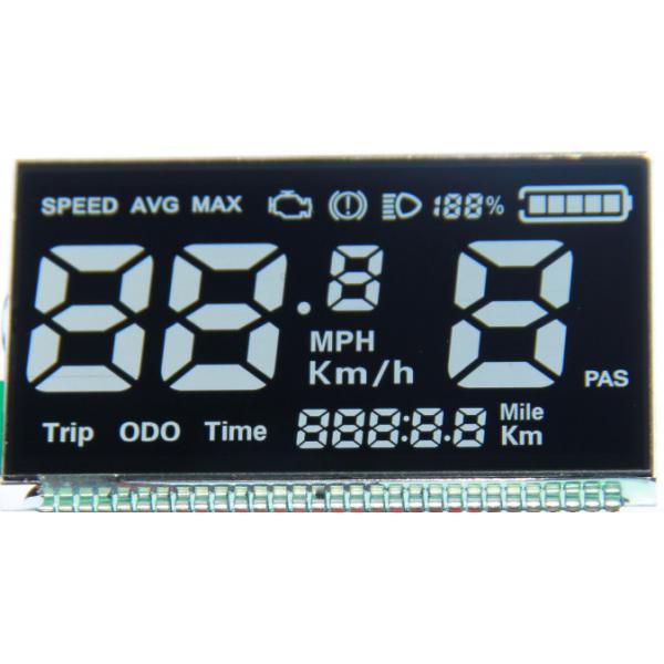 Quality 7 Segment LCD Display Instrumentation LCD Module BTN VA LCD Display Full View Automotive Instrument Panel Lcd for sale