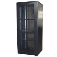 China 19 Inch Data Center Used Indoor Wall Mount Server Rack With One Fan And Shelf for sale