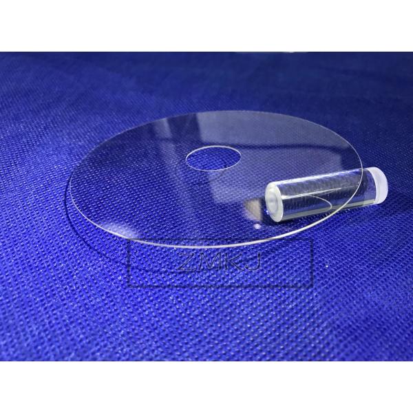Quality Military Sapphire Glass Window , Optical Window Glass 0.5 - 50 Mm Thickness for sale