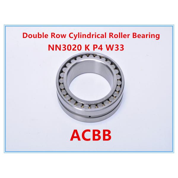 Quality NN3020 K P4 W33 Cylinder Roller Bearing 3000RPM-4000RPM High rigidity for sale