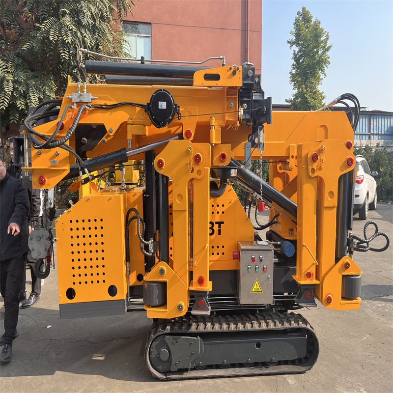 China Electric and Diesel Power Spider Crawler Crane for Tough Jobs factory
