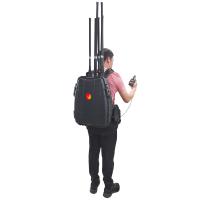 Quality 9 Bands Omni Directional High Power Backpack Anti Drone UAV Jammer with Wired for sale