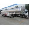 China high quality and best price stainless steel 40000L-50000L milk tank trailer for sale, HOT SALE!40-50m3 milk tank factory