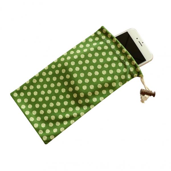 Quality Soft Lined Microfiber Phone Pouch 160-230gsm 80% Polyester 20% Polyamide Or 100% Polyester for sale