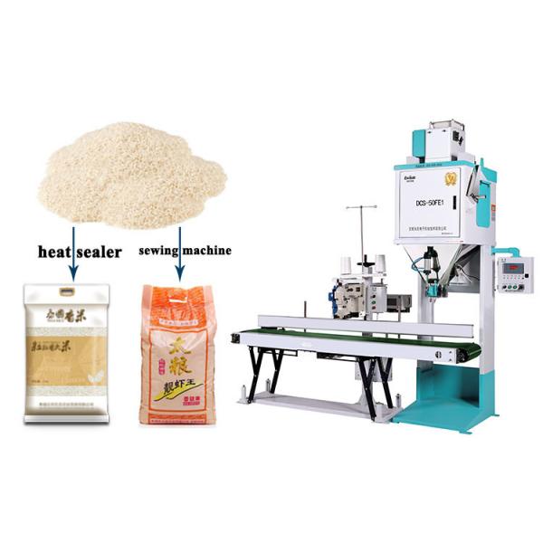 Quality Soya Rice Weighing Coffee Beans Packaging Machine 240 Bags / H 50kg CCPTI for sale