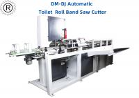 China 11Kw Toilet Paper Roll Band Saw Cutter / Automatic Cutting Machine factory