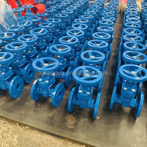 Quality JHY Ductile Iron Gate Valve 2"-24'' Flange Ends For Water And Wastewater for sale