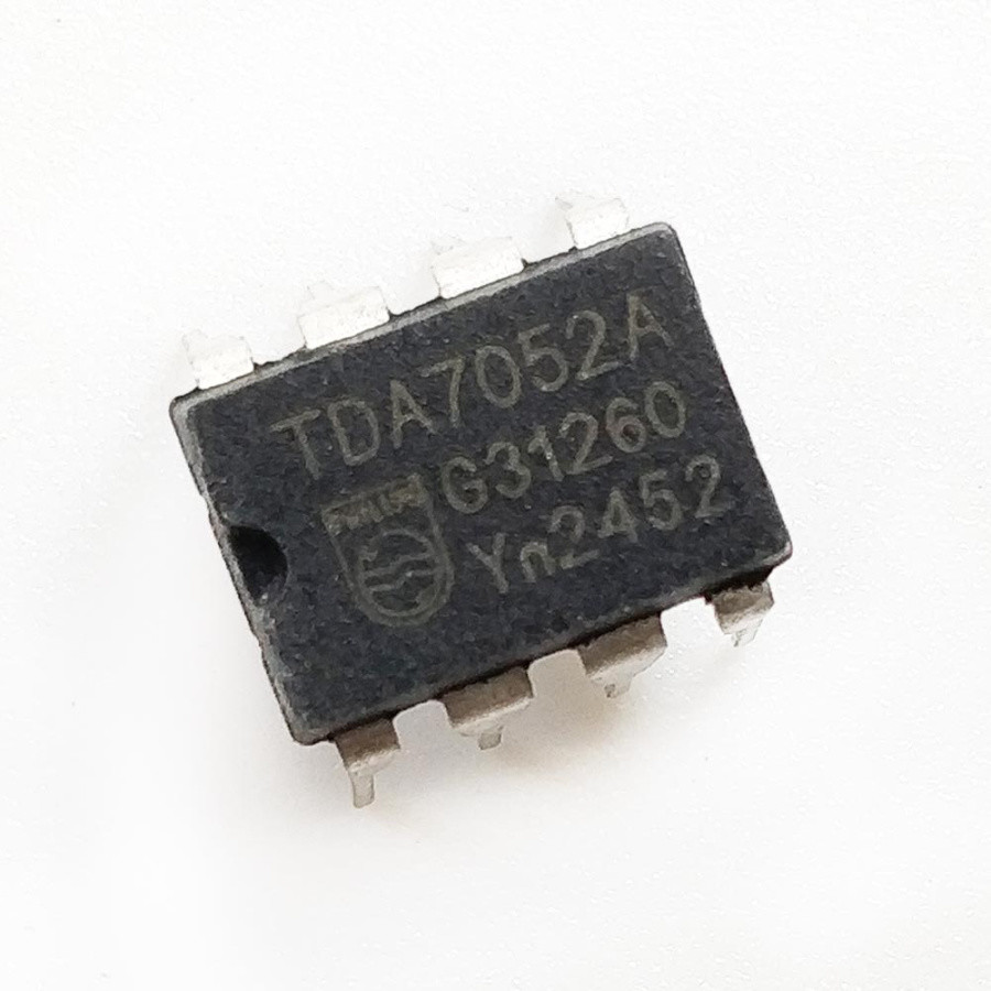 China TDA7052A Audio Amplifier IC Circuit 1.1W DIP8 Mono Amplifier IC Class AB 1-Channel DC Volume Control TDA7052 TDA7052AT factory