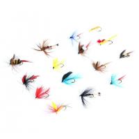 China 168pcs/Set Fishing Lure Kit Trout Dry Wet Nymph Streamers Fly Fishing Lure Kit for sale