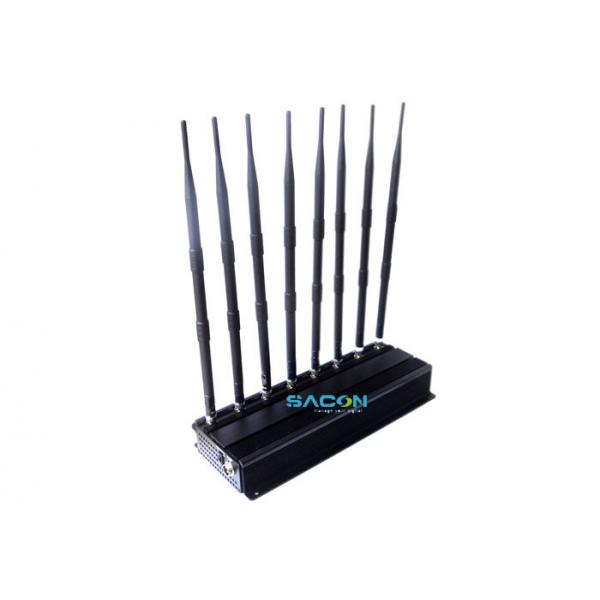 Quality 18 Watt Indoor Cell Phone Signal Inhibitor 12V DC , Cell Phone Frequency Jammer for sale
