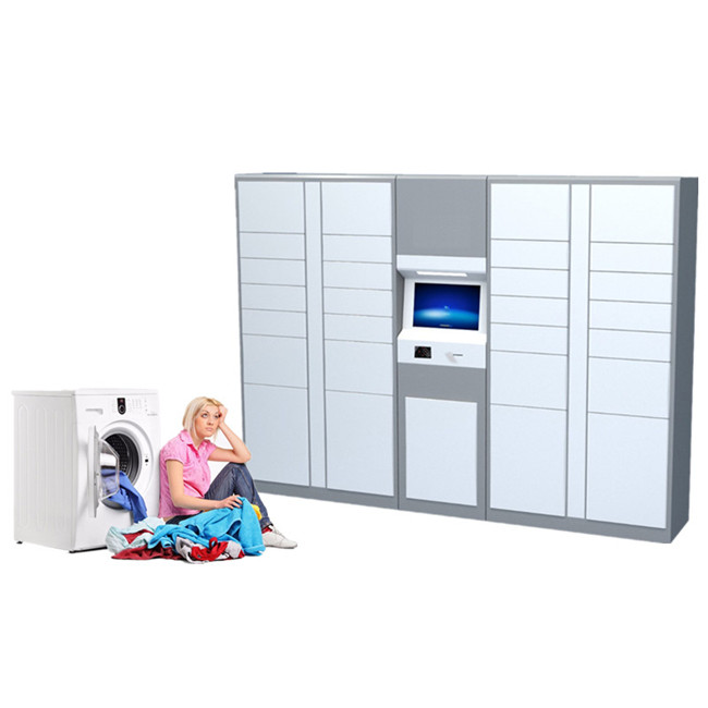 China 24/7 Automatic Service Dry Cleaning Locker Systems Smart Laundry Service Locker for School Apartment factory