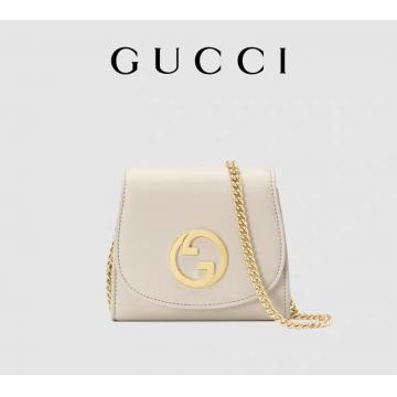 Quality White Leather Custom Branded Bags Medium Blondie Gucci Handbag for sale