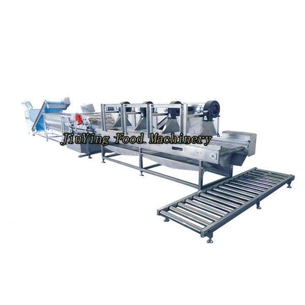 Quality Automatic Salad Production Line , Leafy Salad Processing Line 380V for sale