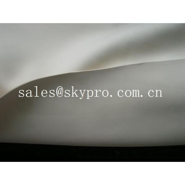 Quality White / beige color foam neoprene rubber sheet 60" wide maximum for sale