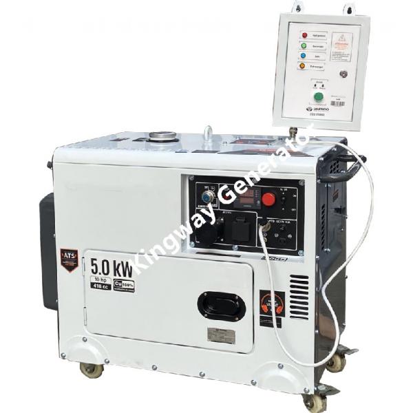 Quality 10KW Silent Small Mobile Natural Gas Generator Set Emergency Power for sale