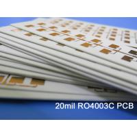 China Rogers 4003 20mil High Frequency PCB Double Sided RF PCB Repeater PA for sale