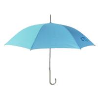 Quality Auto Open 23"*8K Classic Stick Umbrella With J Shape Plastic Handle for sale