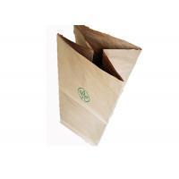 Quality Durable PP Kraft Pinch Bottom Bags 25kg Loading Weight Eco Friendly Pollution for sale