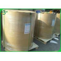 China Jumbo Roll C1S / C2S Art Paper , 100 Gsm Glossy Paper For Magazine Offset Printing for sale