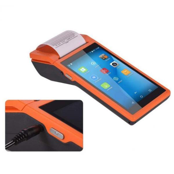 Quality Sim Card POS Terminal Machine Thermal Printer 1D 2D Barcode Reading for sale
