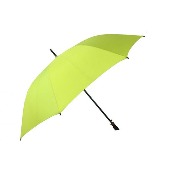 Quality Manual Open Close Mens Windproof Umbrella , Windproof Travel Umbrella Grip Plastic Handle for sale