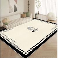 China Flower Cashmere-Like Acrylic Yarns Living Room Floor Carpets North European Style factory