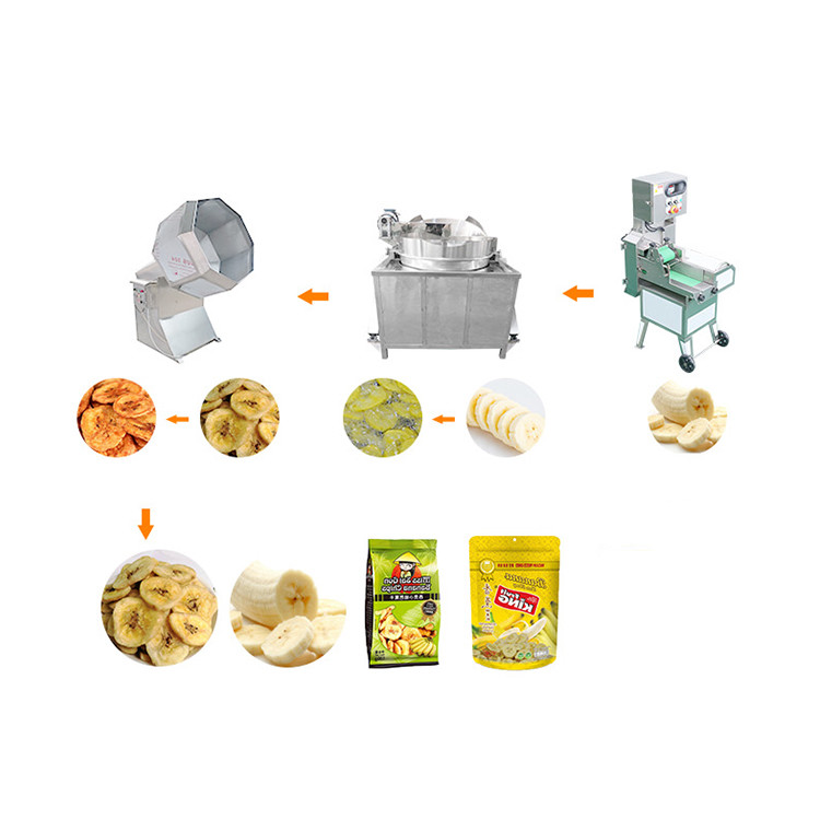 China Best Sale Cheapest Banana Chips Machine / Banana & Plantain Chips Making Machine Banana Chips production line factory
